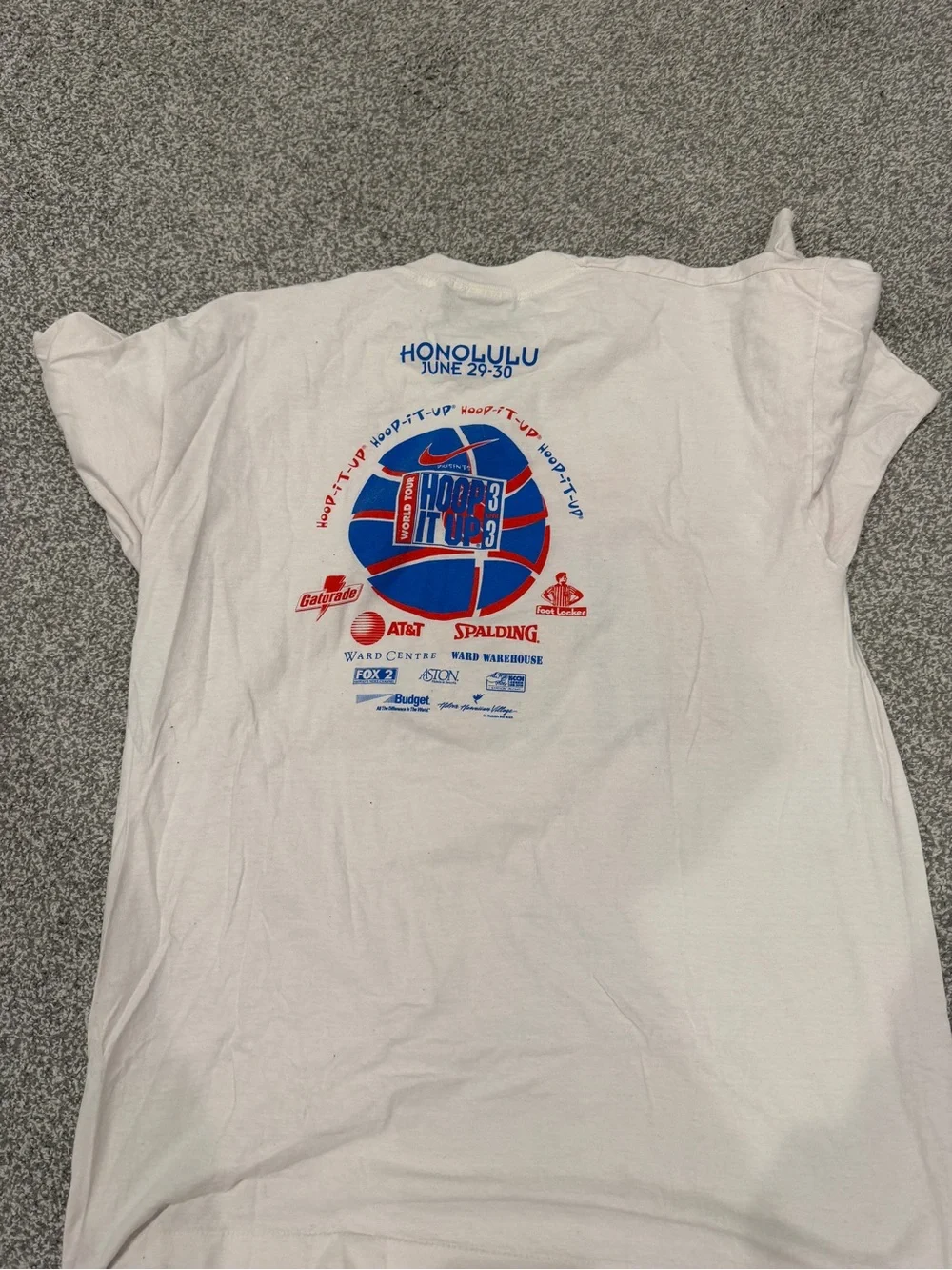 Nike white tee